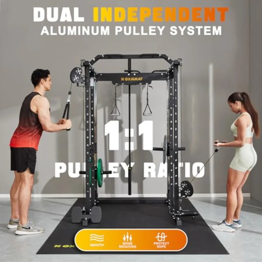 X6 Power Cage Dual Pulley