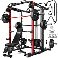 All-in-One Home Gym Squat Rack