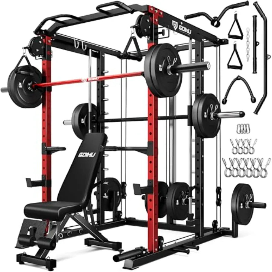 All-in-One Home Gym Squat Rack