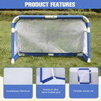 Portable Aluminum Folding Soccer Goal