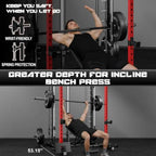 All-in-One Home Gym Squat Rack