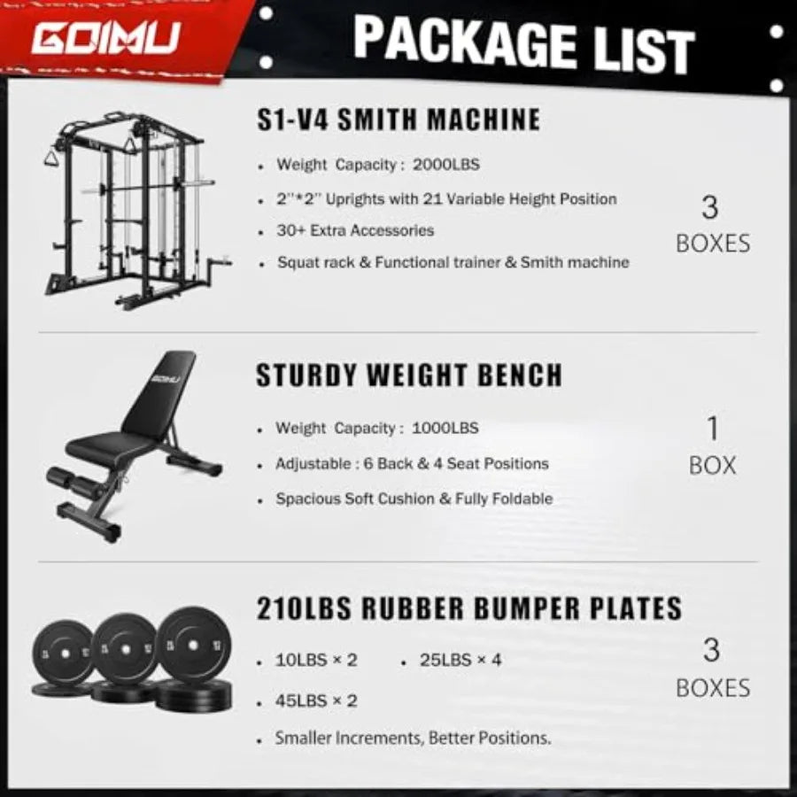 All-in-One Home Gym Rack
