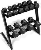 200lb Dumbbell Set with Rack