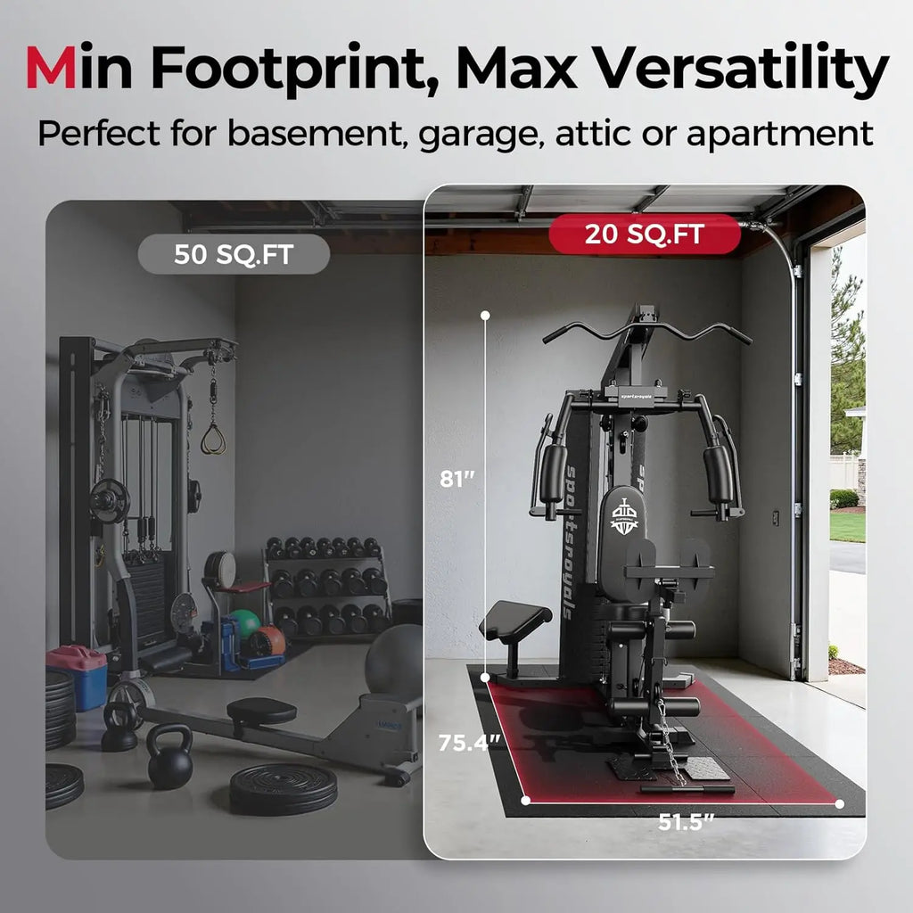 Sportsroyals 150LBS Home Gym