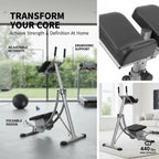 Foldable Abdominal Training Cruncher