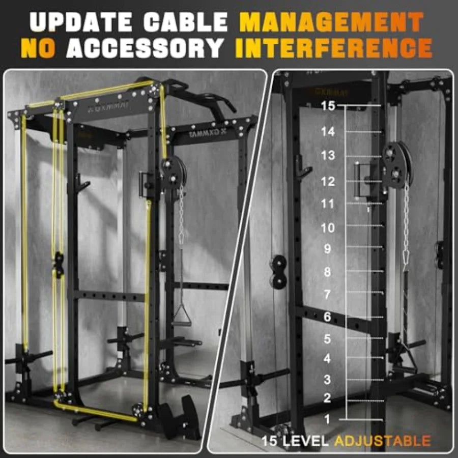 X6 Power Cage Dual Pulley
