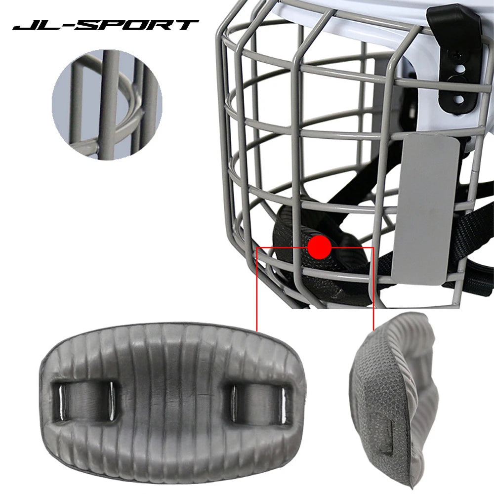 Adjustable Full Face Hockey Helmet
