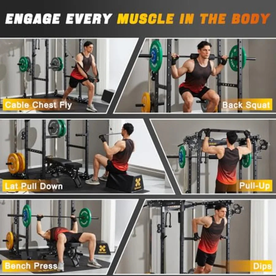 X6 Power Cage Dual Pulley